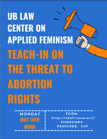 Webinar: Teach-In On The Threat To Abortion Rights